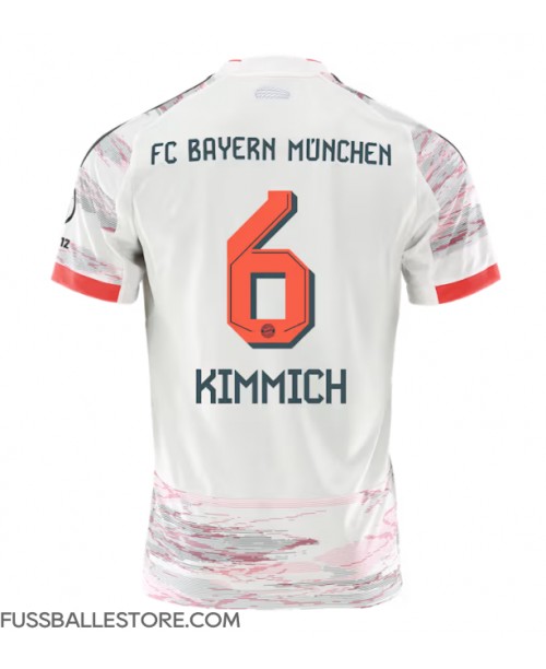 Günstige Bayern Munich Joshua Kimmich #6 Auswärtstrikot 2025-26 Kurzarm Günstige Bayern Munich Joshua Kimmich #6 Auswärtstrikot 2025-26 Kurzarm